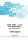 Image for Solid State Lasers: New Developments and Applications