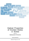 Image for Optical Properties of Excited States in Solids
