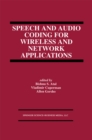 Image for Speech and Audio Coding for Wireless and Network Applications