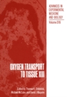 Image for Oxygen Transport to Tissue XIII