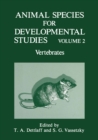 Image for Animal Species For Developmental Studies: Vertebrates