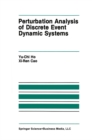 Image for Perturbation Analysis of Discrete Event Dynamic Systems