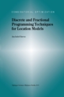 Image for Discrete and Fractional Programming Techniques for Location Models