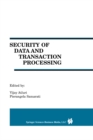 Image for Security of Data and Transaction Processing: A Special Issue of Distributed and Parallel Databases Volume 8, No. 1 (2000)
