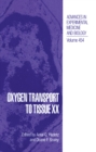Image for Oxygen Transport to Tissue XX