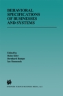 Image for Behavioral Specifications of Businesses and Systems