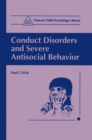Image for Conduct Disorders and Severe Antisocial Behavior