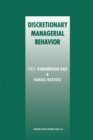 Image for Discretionary Managerial Behavior