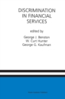Image for Discrimination in Financial Services: A Special Issue of the Journal of Financial Services Research