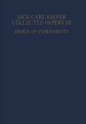 Image for Collected Papers III : Design of Experiments