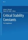 Image for Critical Stability Constants