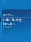 Image for Critical Stability Constants: Second Supplement