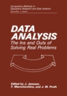 Image for Data Analysis: The Ins and Outs of Solving Real Problems