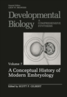 Image for Conceptual History of Modern Embryology: Volume 7: A Conceptual History of Modern Embryology : Vol. 7,
