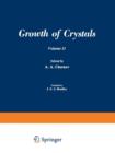 Image for ???? ?????????? / Rost Kristallov / Growth of Crystals : Volume 11