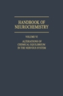 Image for Alterations of Chemical Equilibrium in the Nervous System
