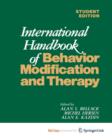 Image for International Handbook of Behavior Modification and Therapy