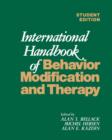 Image for International Handbook of Behavior Modification and Therapy