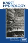 Image for Karst Hydrology : Concepts from the Mammoth Cave Area