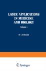 Image for Laser Applications in Medicine and Biology : Volume 3