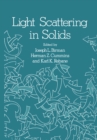 Image for Light Scattering in Solids: Proceedings of the Second Joint USA-USSR Symposium