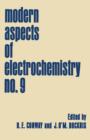 Image for Modern Aspects of Electrochemistry : No. 9