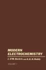 Image for Volume 1 Modern Electrochemistry : An Introduction to an Interdisciplinary Area