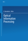 Image for Optical Information Processing: Volume 2 : Vol.2