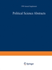 Image for Political Science Abstracts: 1990 Annual Supplement