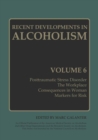 Image for Recent Developments in Alcoholism: Volume 6