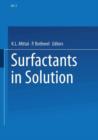 Image for Surfactants in Solution