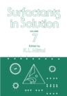 Image for Surfactants in Solution: Volume 7