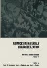 Image for Advances in Materials Characterization