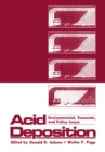Image for Acid Deposition: Environmental, Economic, and Policy Issues