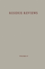 Image for Residue Reviews: Residues of Pesticides and Other Contaminants in the Total Environment : 47