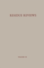 Image for Residue Reviews: Residues of Pesticides and Other Contaminants in the Total Environment : 44