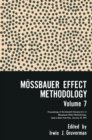 Image for Mossbauer Effect Methodology Volume 7: Proceedings of the Seventh Symposium on Mossbauer Effect Methodology New York City, January 31, 1971 : Vol.7,