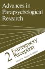 Image for Advances in Parapsychological Research : 2 Extrasensory Perception