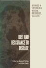 Image for Diet and Resistance to Disease