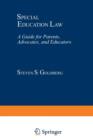 Image for Special Education Law : A Guide for Parents, Advocates, and Educators
