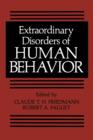 Image for Extraordinary Disorders of Human Behavior