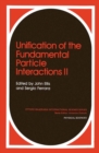 Image for Unification of the Fundamental Particle Interactions II