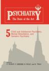 Image for Child and Adolescent Psychiatry, Mental Retardation, and Geriatric Psychiatry