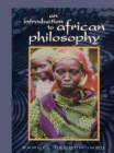 Image for An introduction to African philosophy.