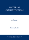 Image for Material constitution: a reader