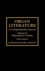 Image for Organ Literature: Biographical Catalog