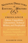 Image for National directory of editors &amp; writers: freelance editors, copyeditors, ghostwriters, and  technical writers, and proofreaders for individuals, businesses, nonprofits, and government agencies