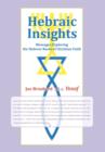 Image for Hebraic Insights : Messages Exploring the Hebrew Roots of Christian Faith