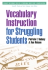 Image for Vocabulary instruction for struggling students