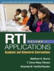 Image for RTI Applications, Volume 1